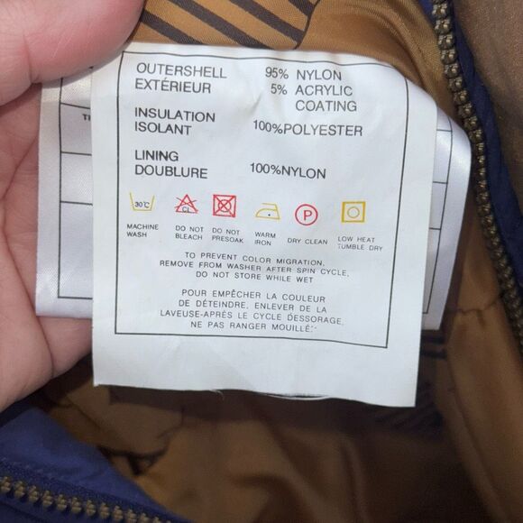 Vintage COULUR METROPOLIS CONSTRUCTION Snowsuit ski winter Bib Men's Large - Picture 8 of 11